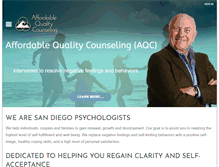 Tablet Screenshot of affordablequalitycounseling.com
